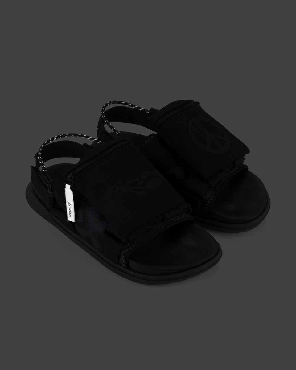 Sandália R-Next Pocket - Black/Graphite