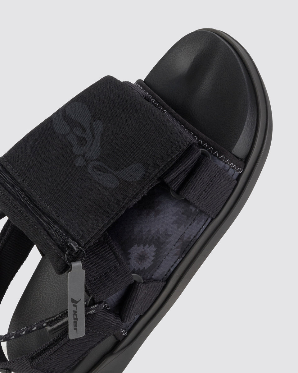 Sandália R-Next Pocket - Black/Graphite