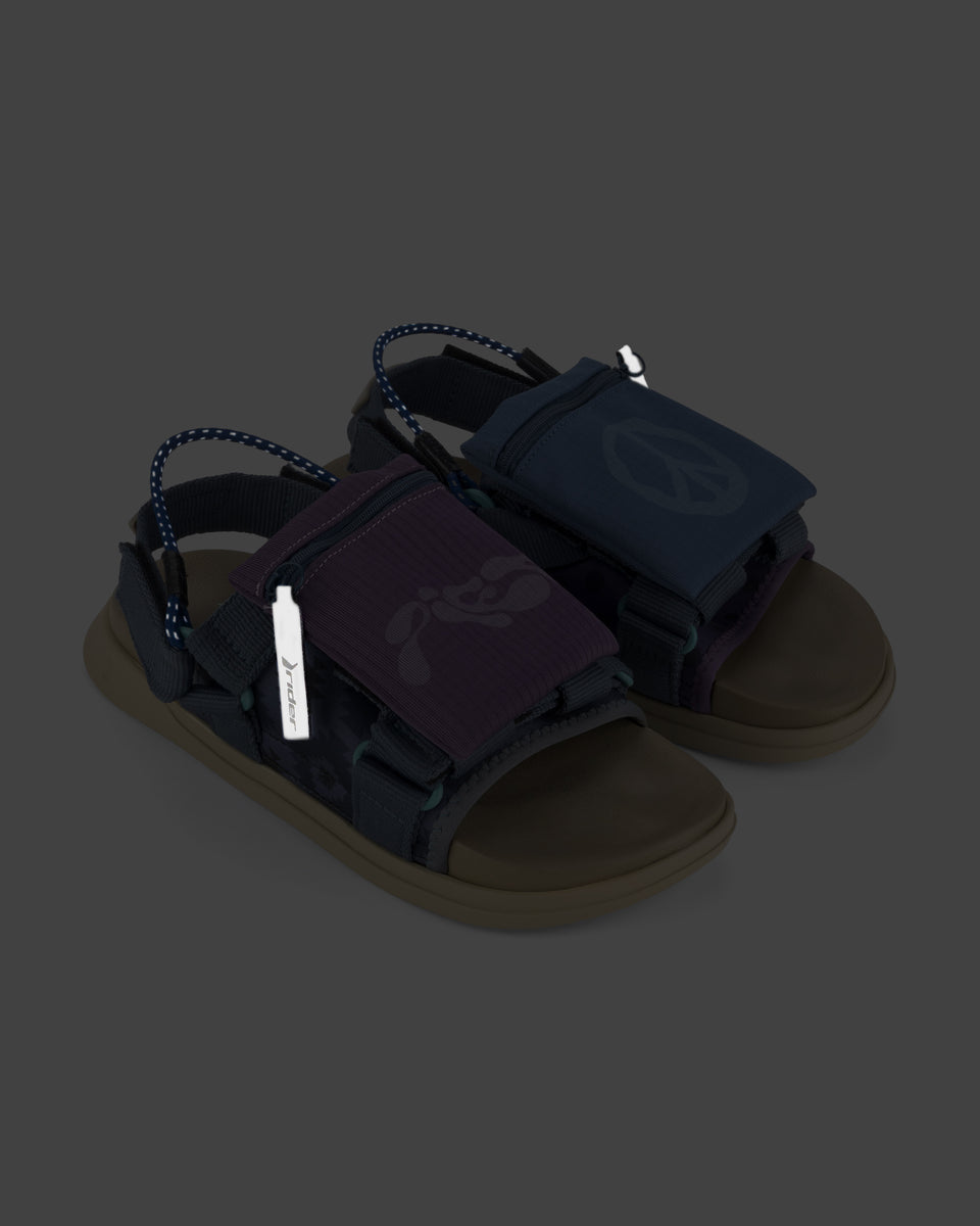 Sandália R-Next Pocket - Blue/Carbon