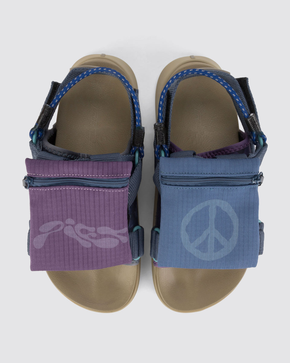 Sandália R-Next Pocket - Blue/Carbon