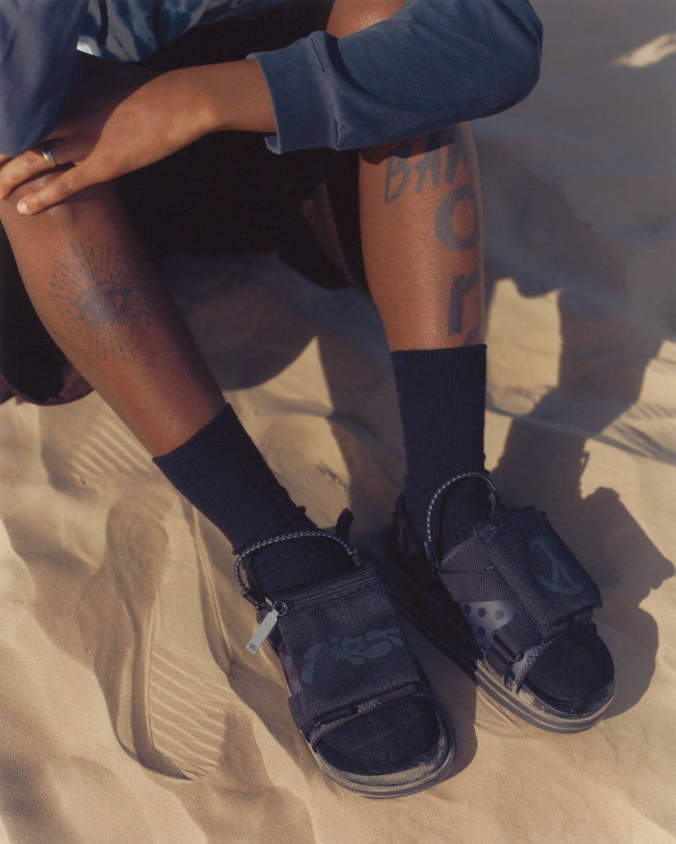 Sandália R-Next Pocket - Black/Graphite