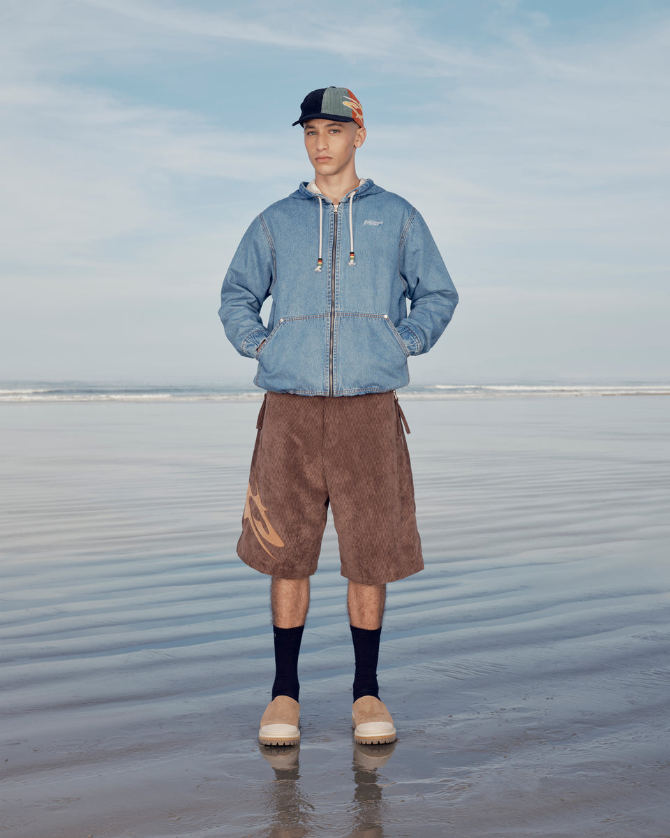 Corduroy Brown Shorts