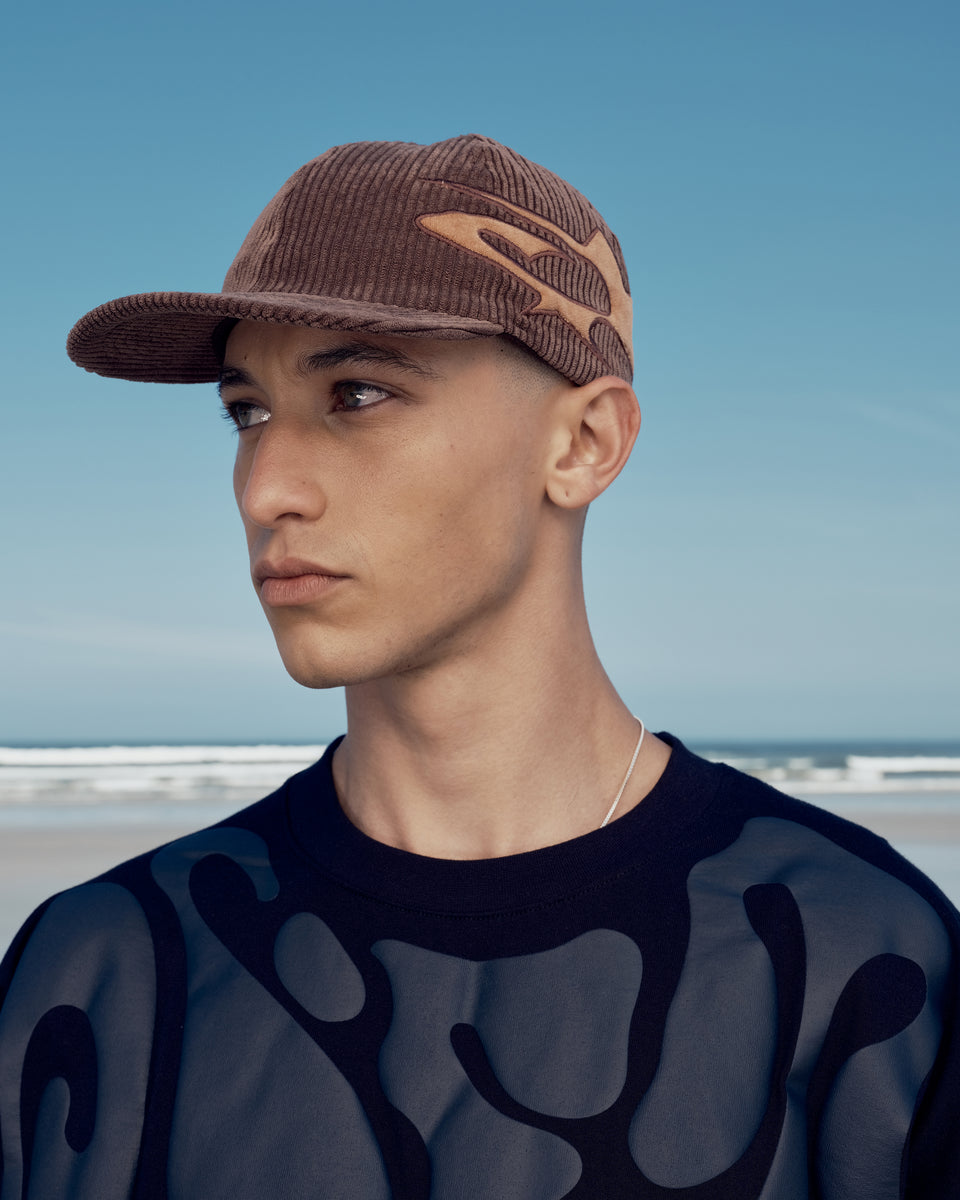 Corduroy Brown Hat