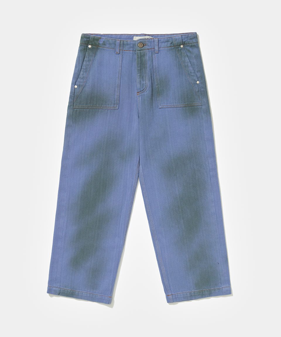 PIET Nation Selvedge Denim Pants Medium Blue