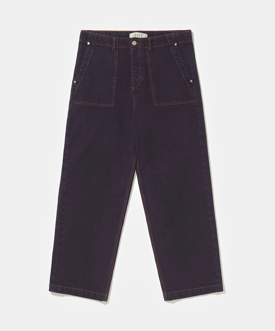 PIET Nation Selvedge  Denim Pants Purple