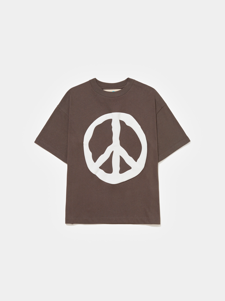 Peace and Love T-Shirt - Brown