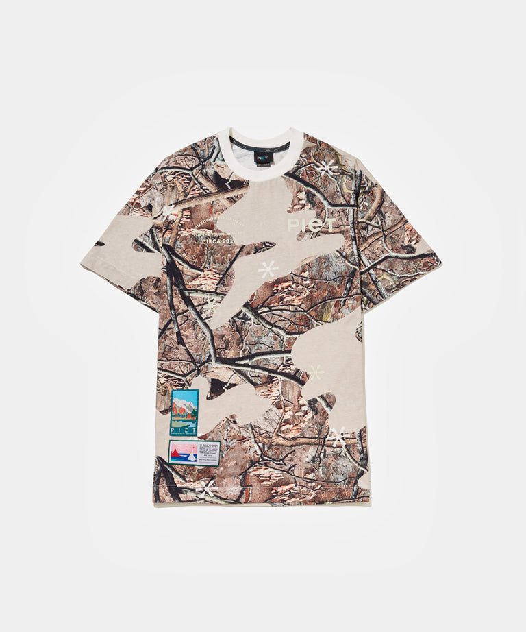 Trees & Mushrooms Camo Tee