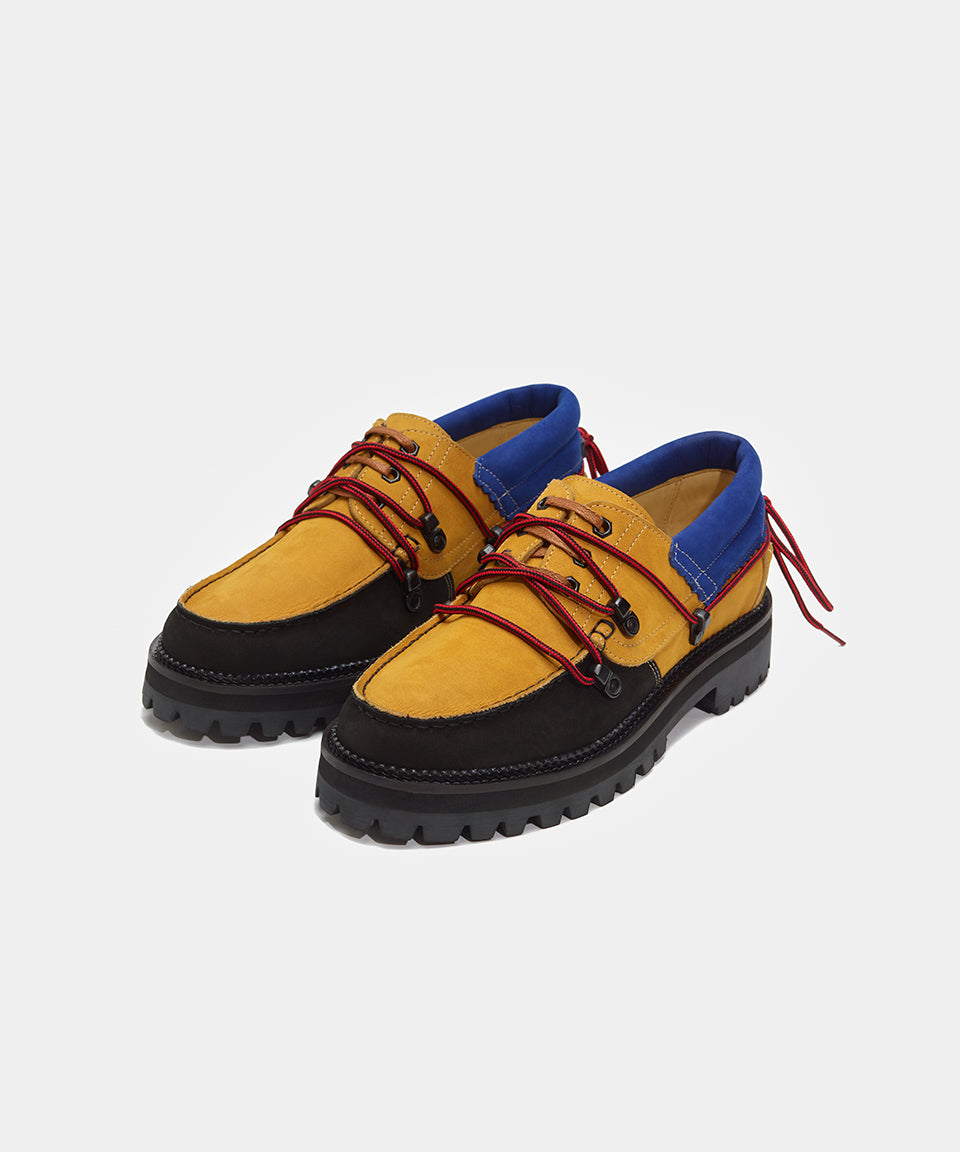 The Hiking Dockside (Mustard/Royal/Black)