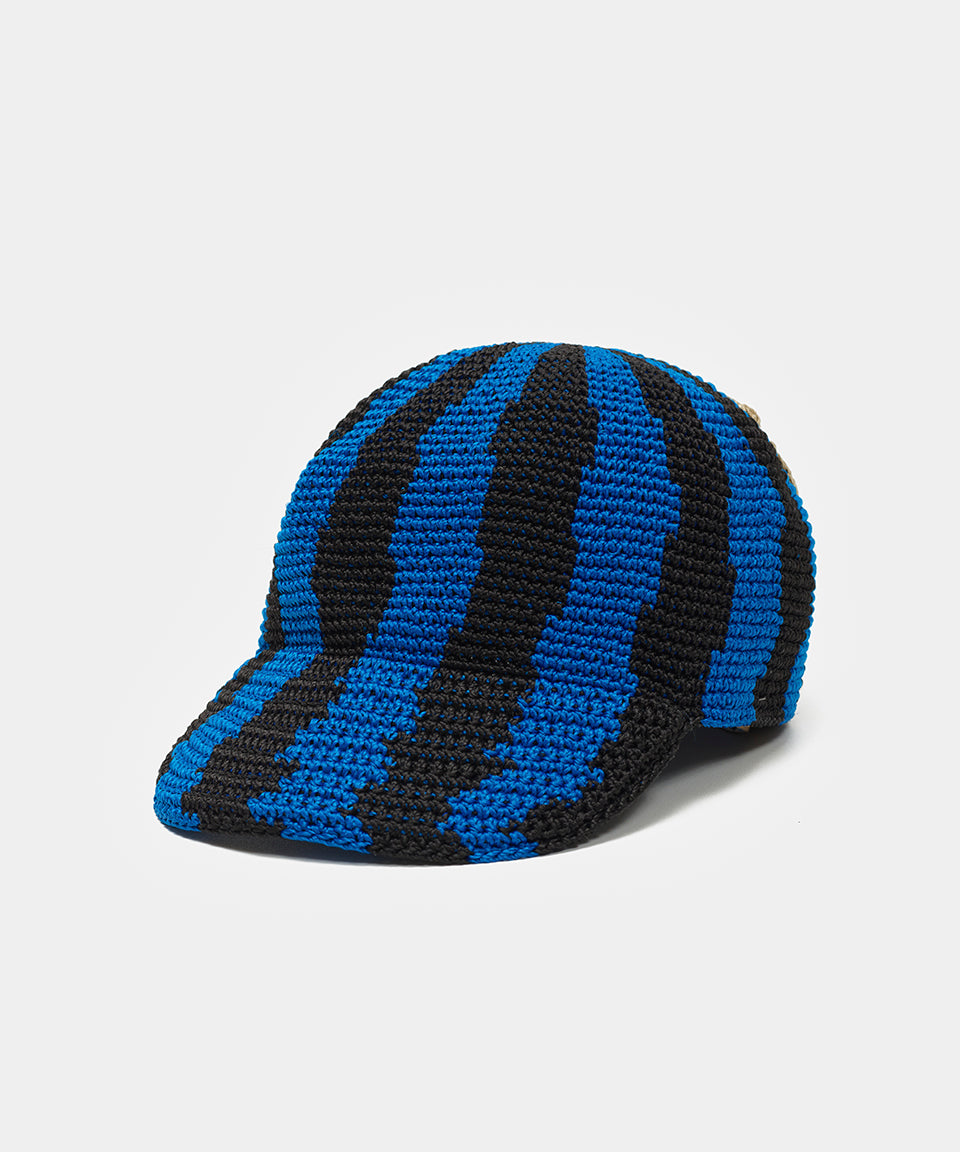 PIET10 Crochet Cap - Blue