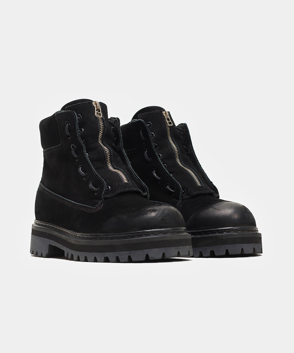 PIET Zippered Boots - Black