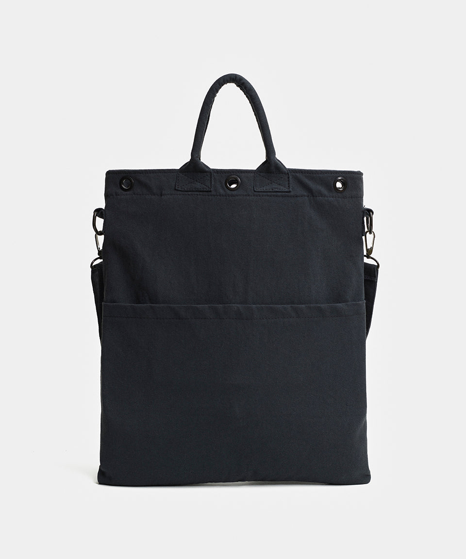 Cargo Canvas Tote Bag - Black