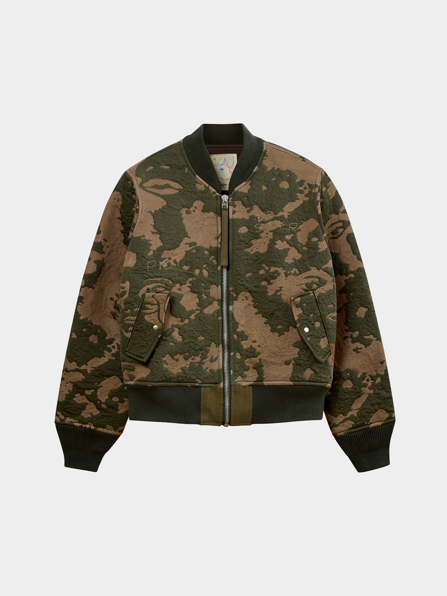 Piet + KidSuper - 3D Knit Bomber Jacket