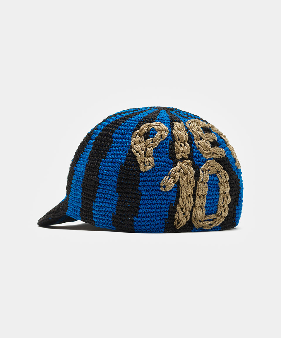 PIET10 Crochet Cap - Blue