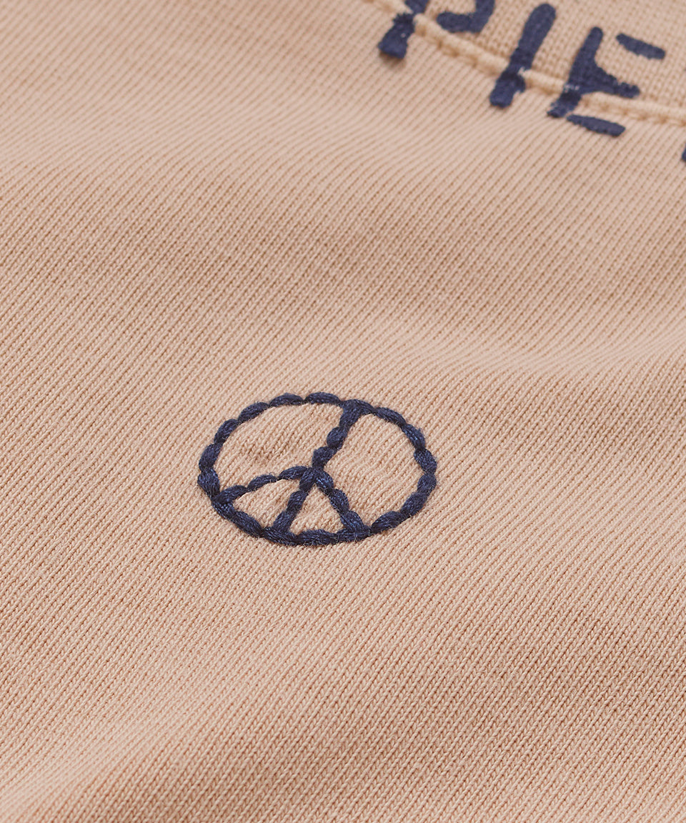 PIET Peace Sleeveless Tee - Beige