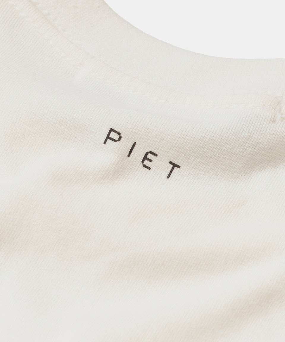 Sub-cultural Networking T-shirt - Bone White