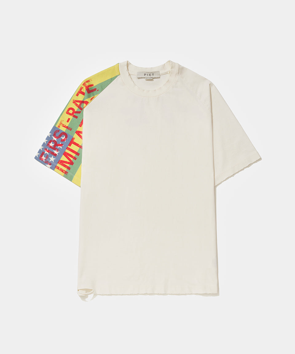 PIET First Rate Imitators T-shirt - Bone White