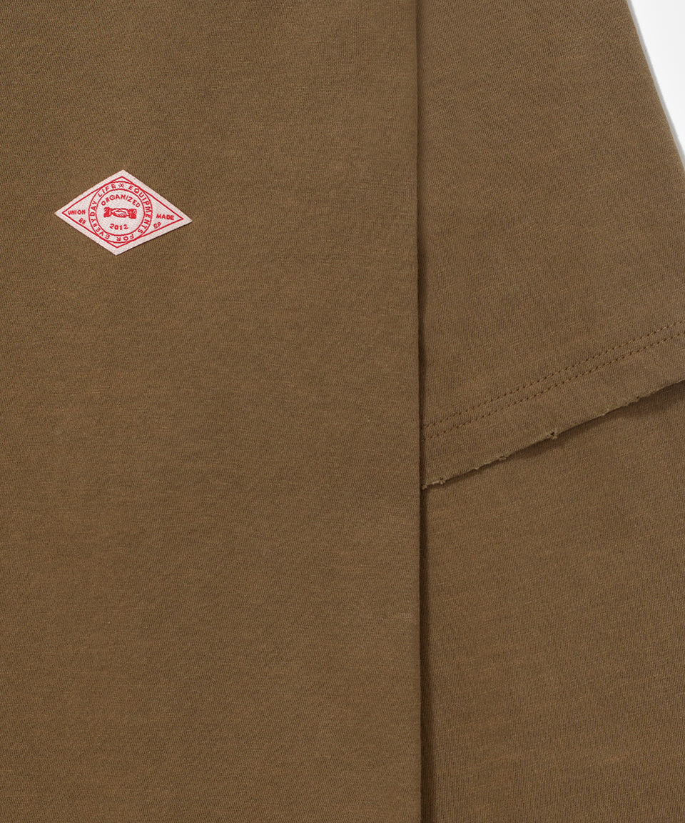 Double Long Sleeve T-shirt - Khaki