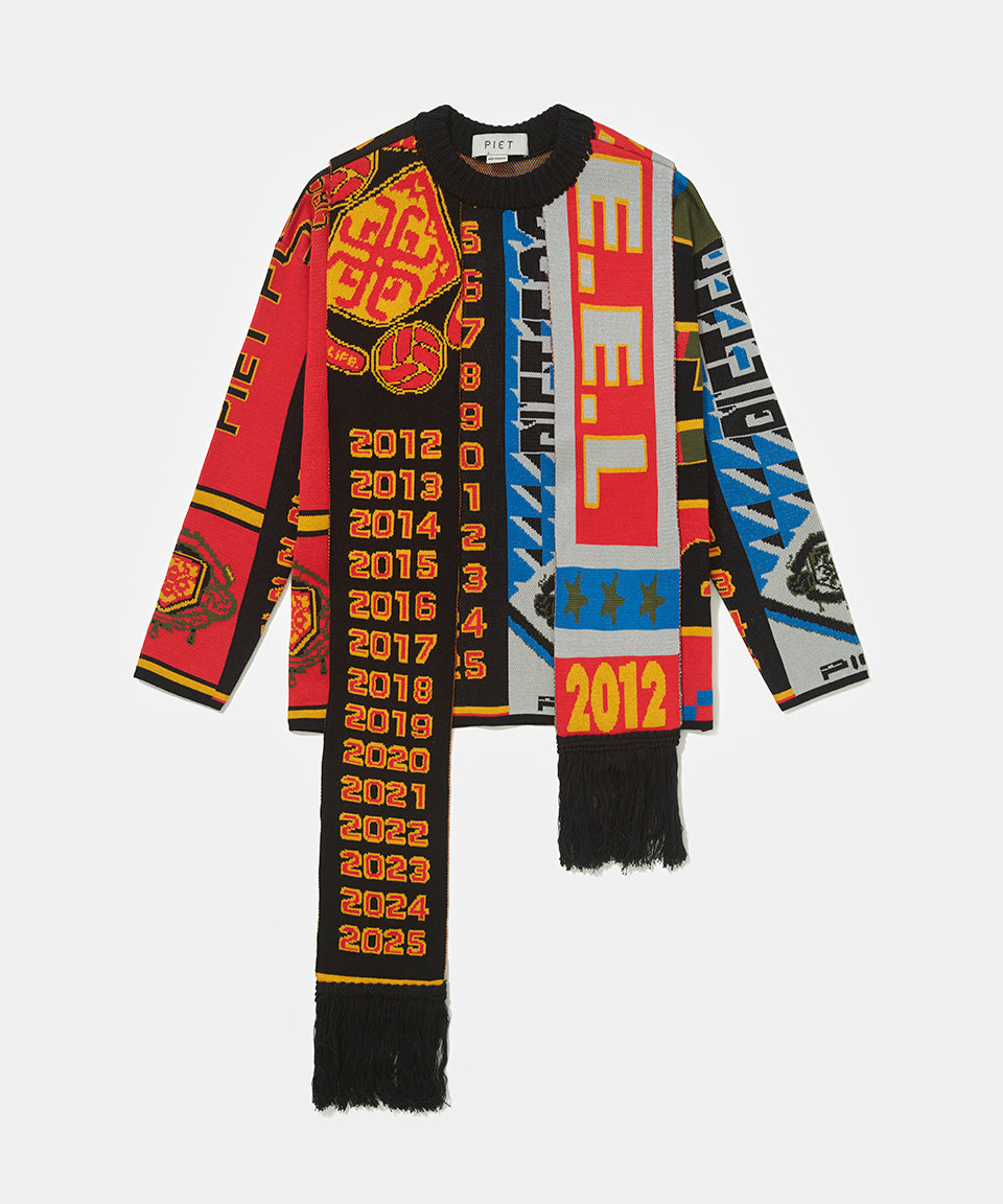 Scarves Knitted Sweater