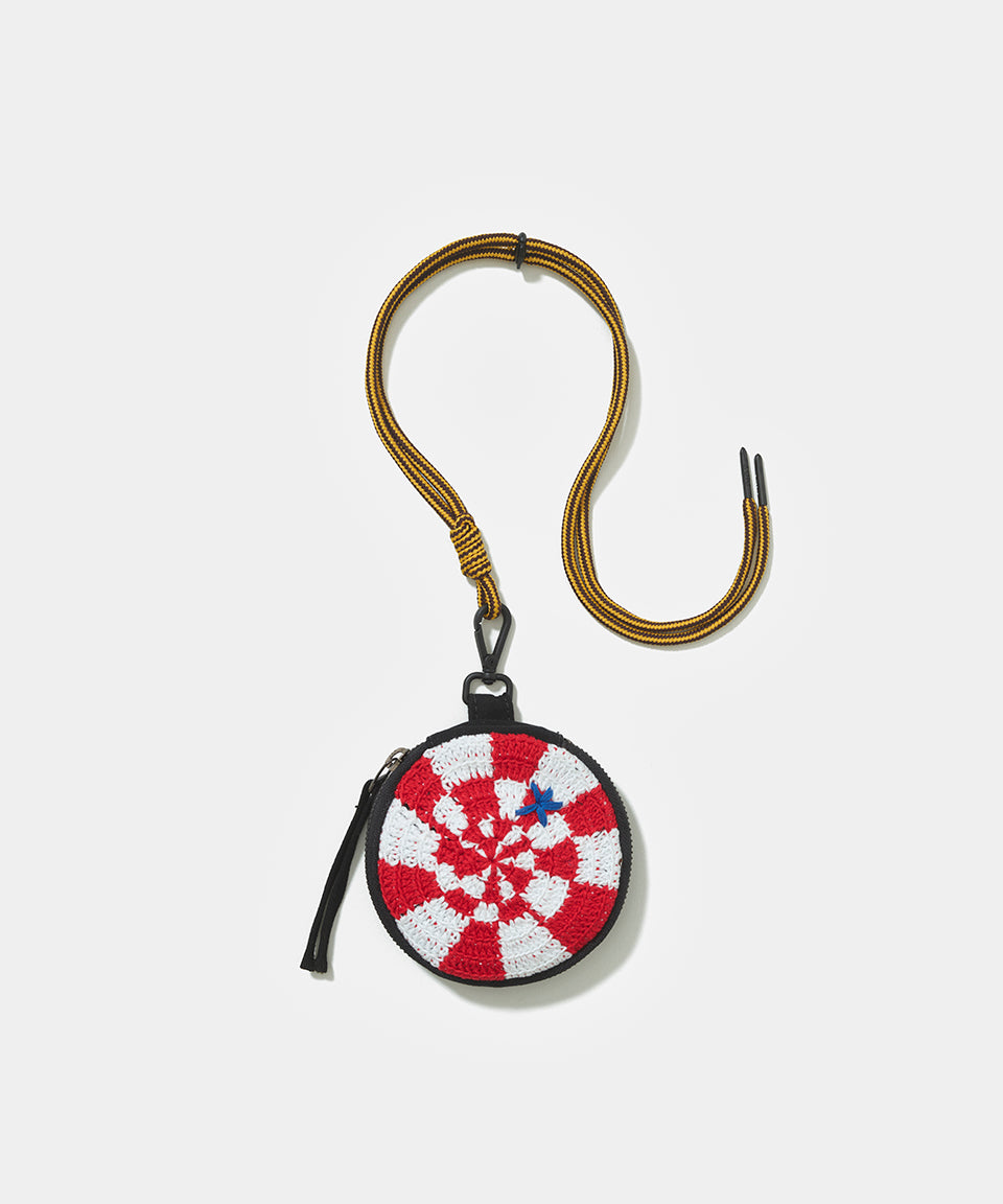 Crochet Coin Bag - Red