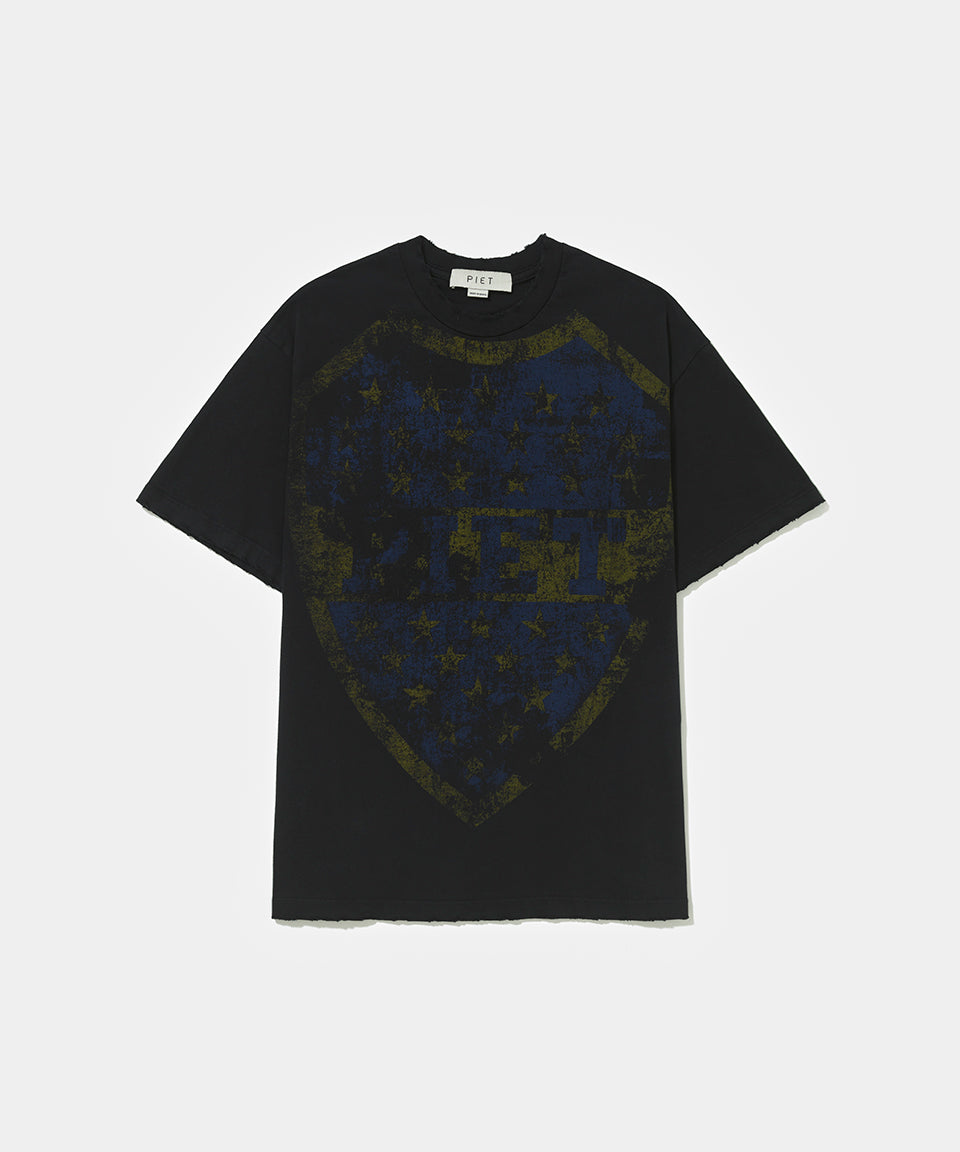Emblem Relaxed T-shirt - Vintage Black