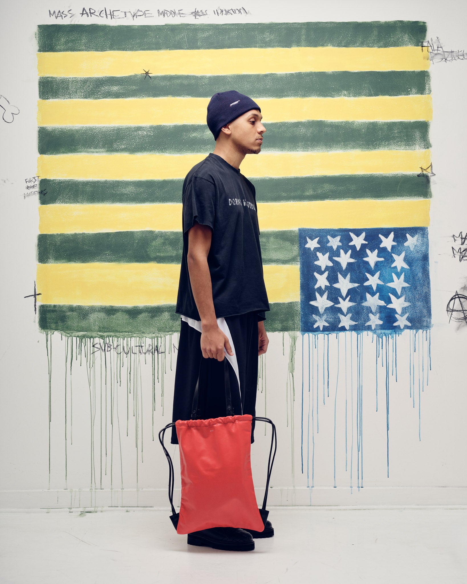 Football Backpack Red