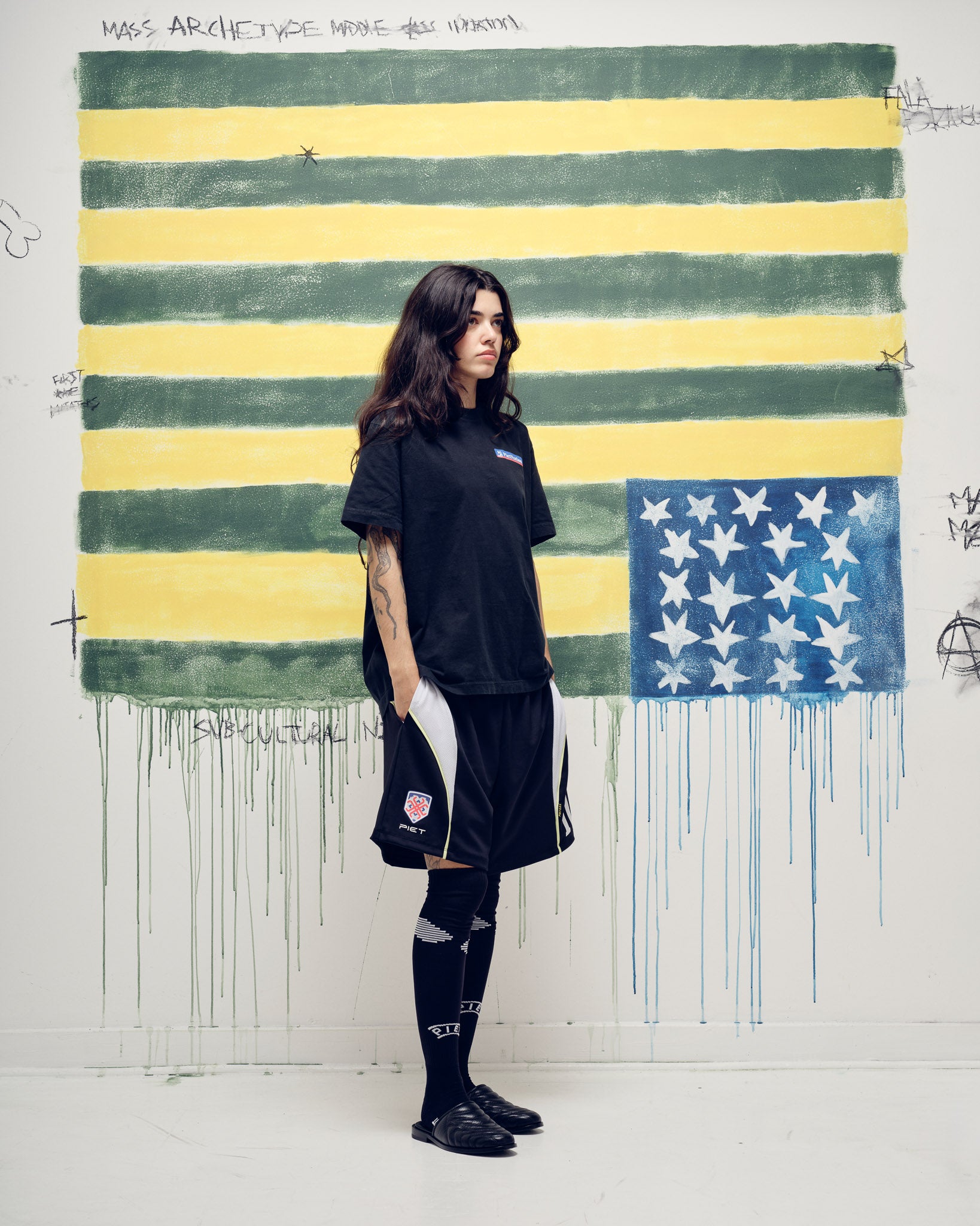 PIET Nation T-shirt Black