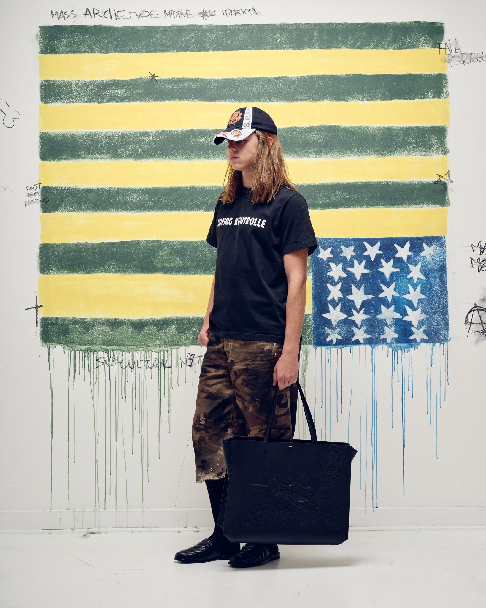 PIET F.C. Emblem Cap Black
