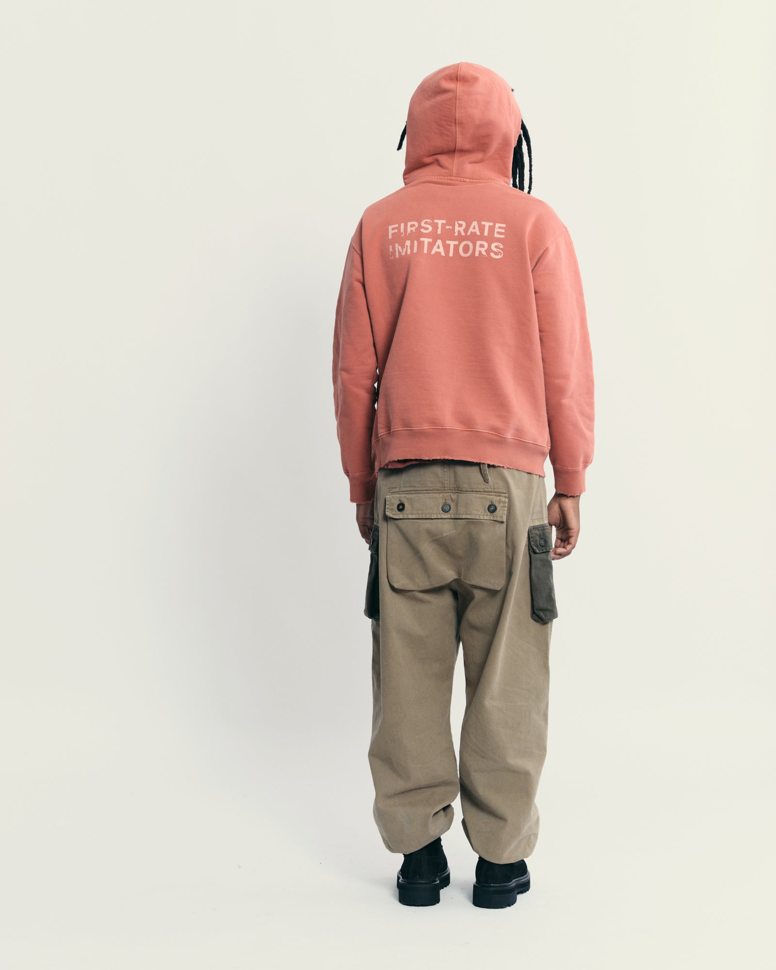 PIET First Rate Imitators Hoodie - Sand Wash Guava