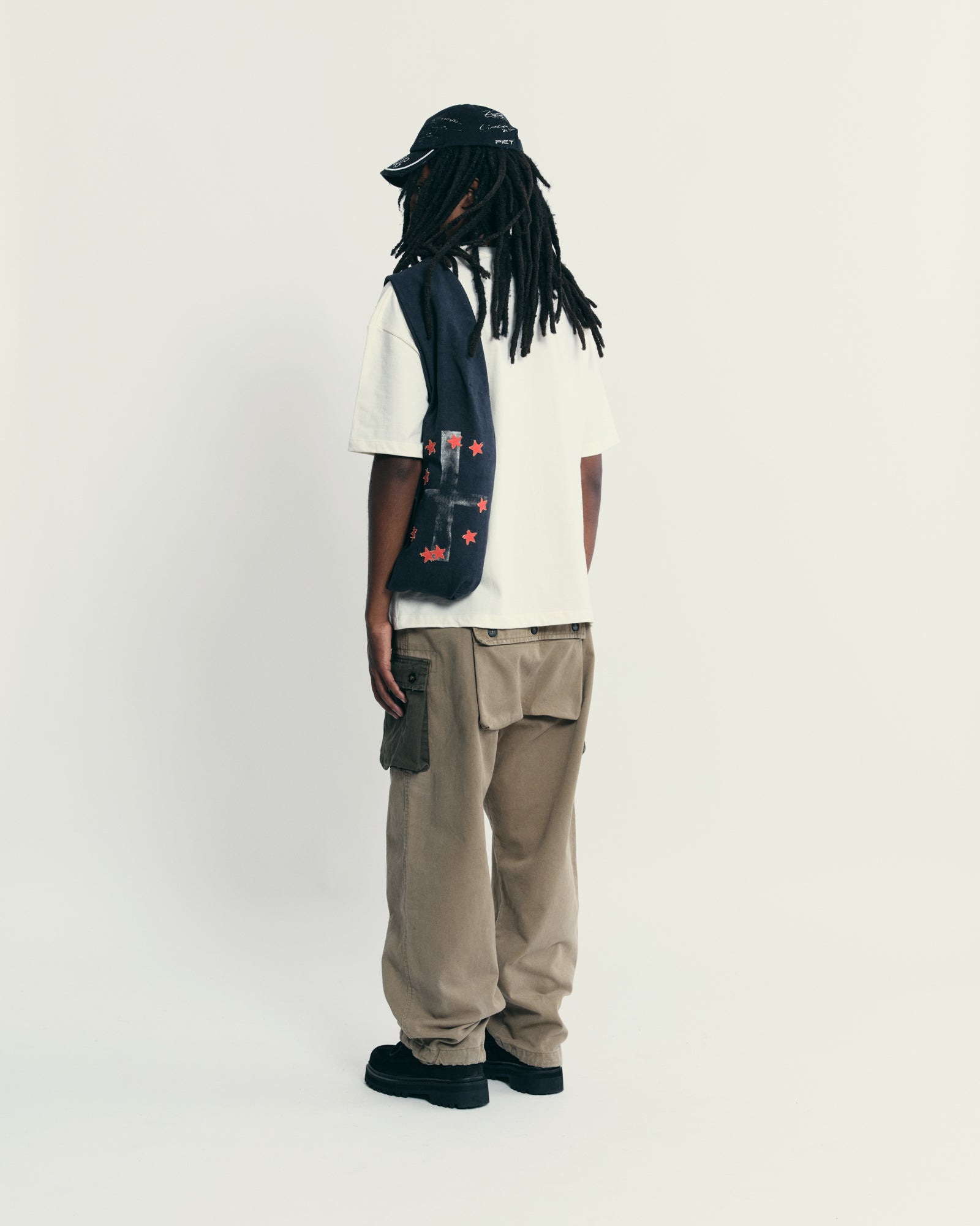 Sub-cultural Networking T-shirt - Bone White