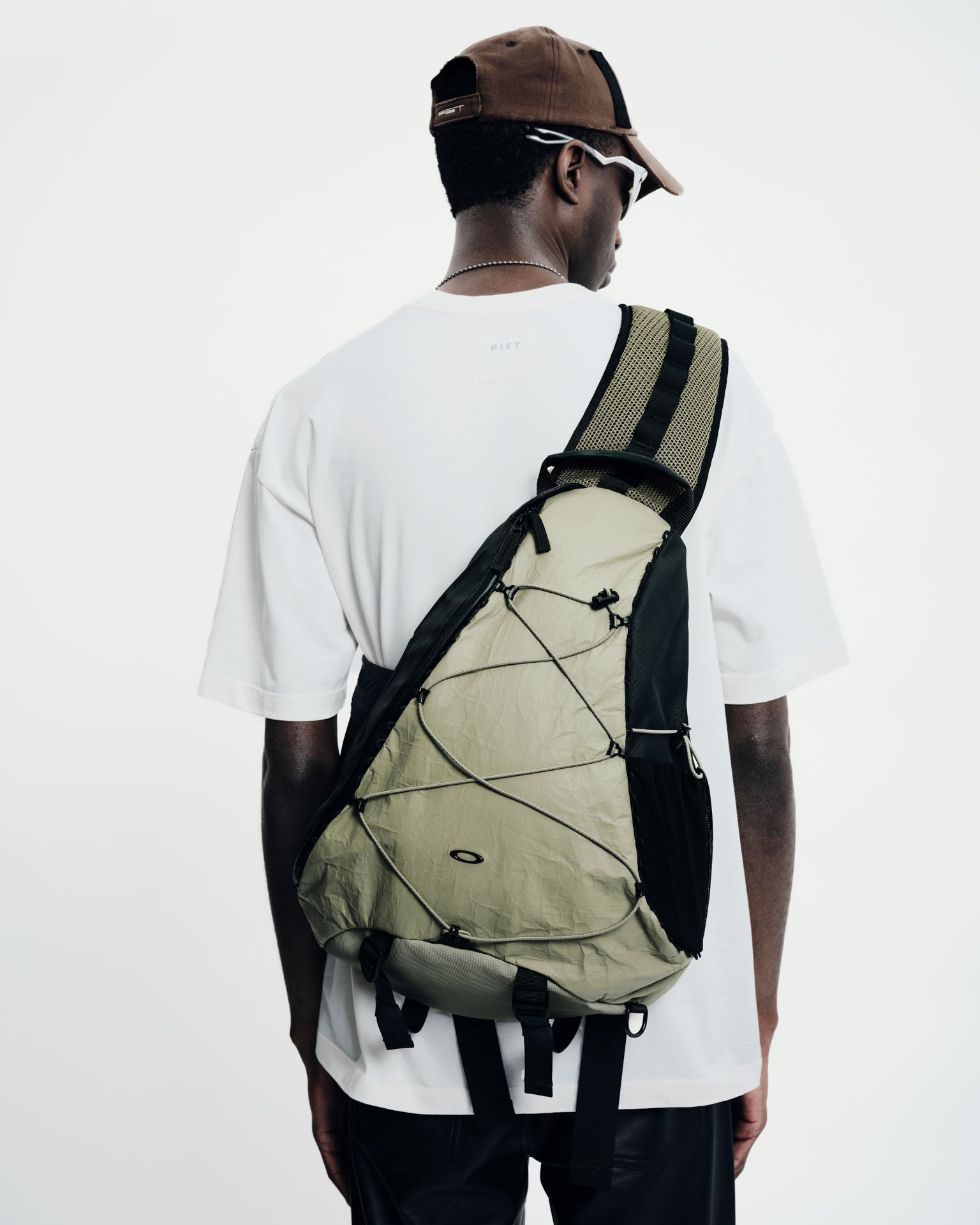 Piet + Oakley Sling Bag - Olive Green/Black