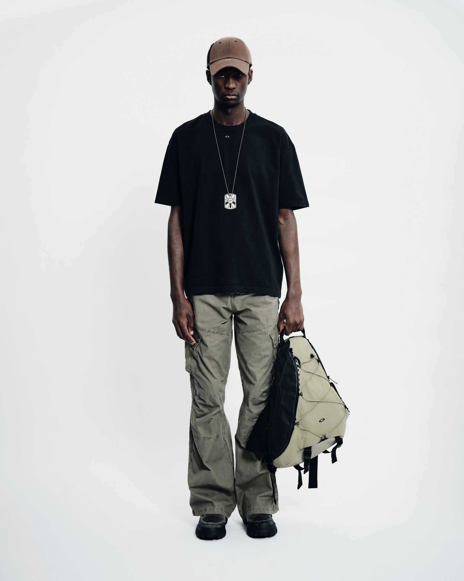 Piet + Oakley Sling Bag - Olive Green/Black