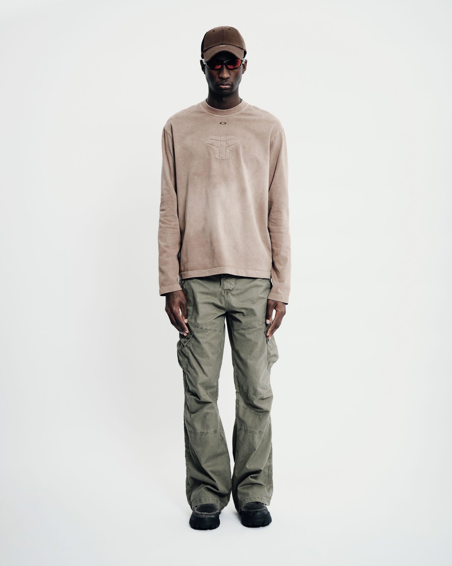 Piet + Oakley Long Sleeve T-shirt - Dark Tan
