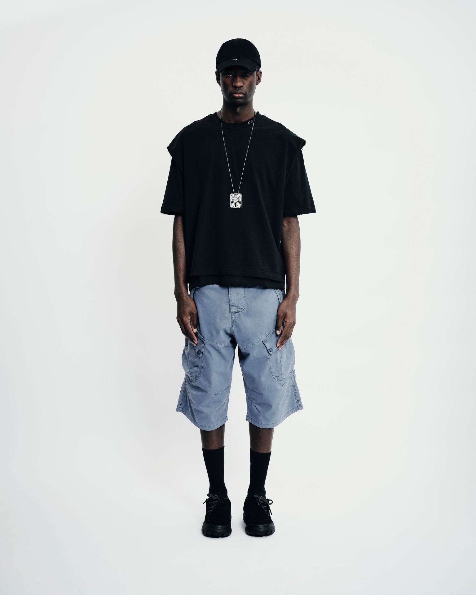 Piet + Oakley Layered T-shirt- Vintage Black – Piet International