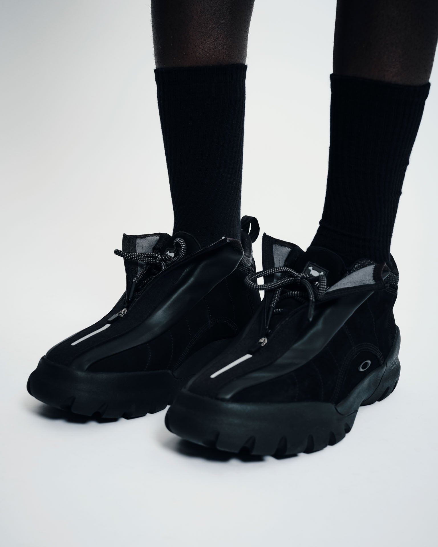 【美品】希少　Oakley ブラックブーツ ハイカット Piet + Oakley Hoof Zip Boots - Jet Black – Piet International