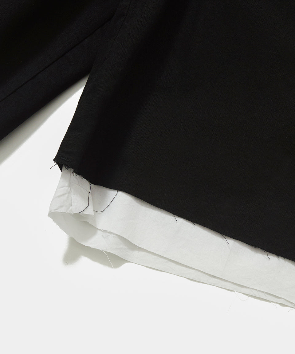 Lined Chino Shorts Black