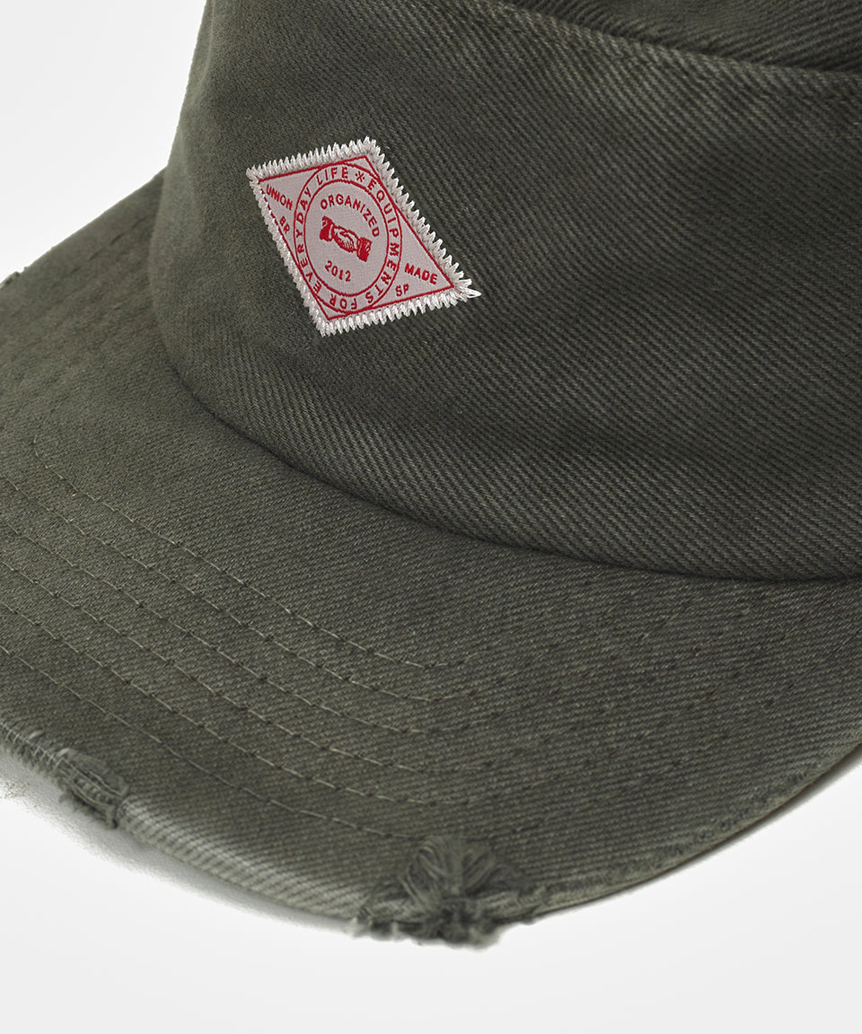 Distressed Cap Vintage Black