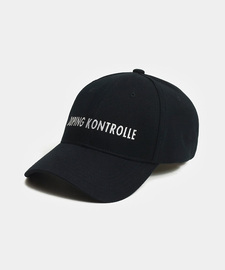 Doping Kontrolle Cap Black