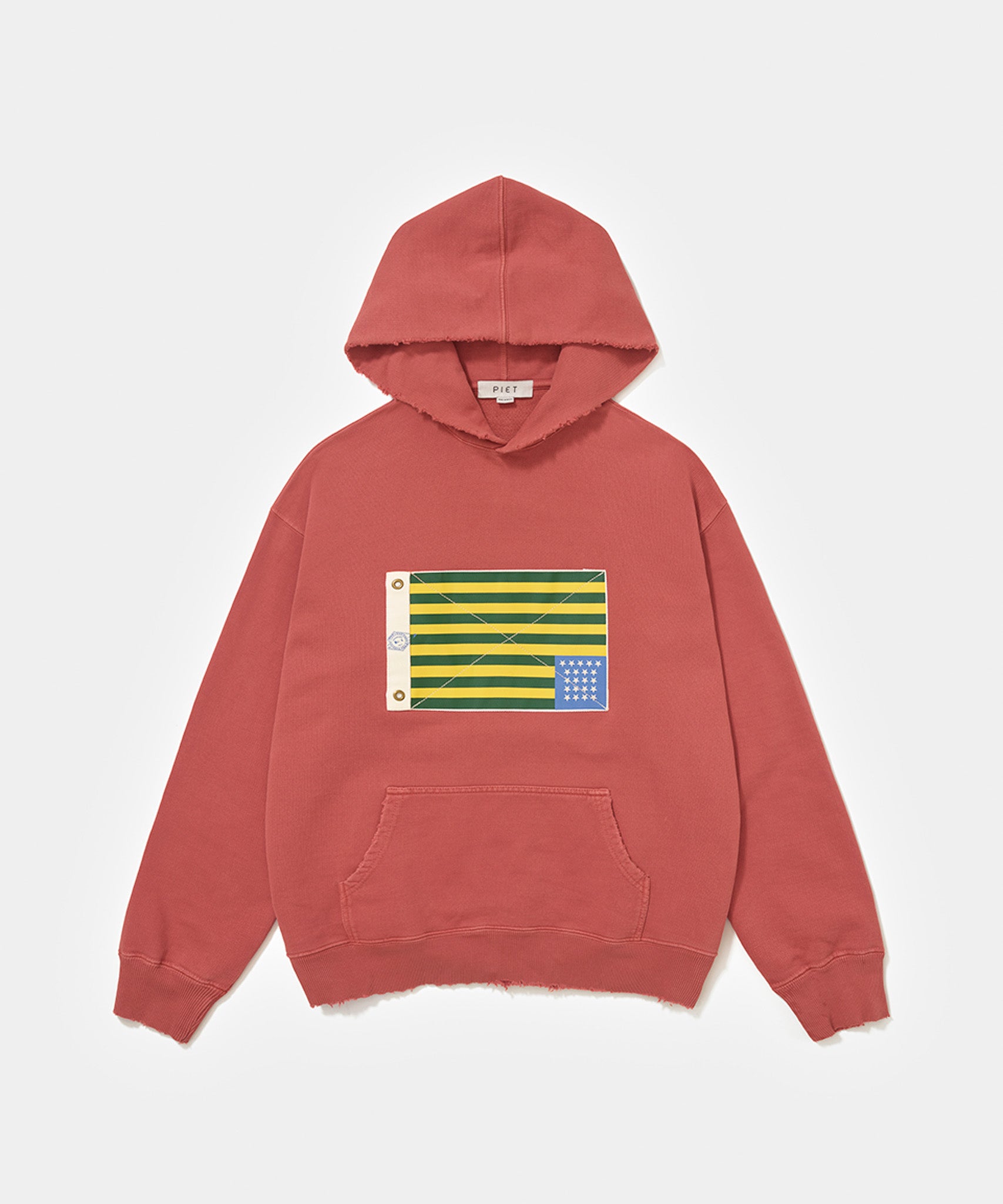 PIET First Rate Imitators Hoodie - Sand Wash Guava