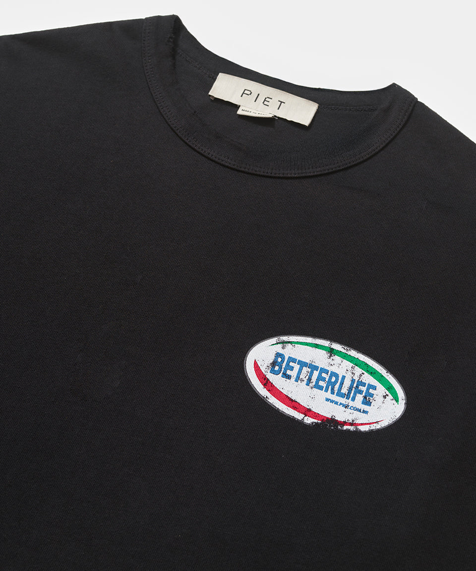 Better Life T-shirt - Vintage Black