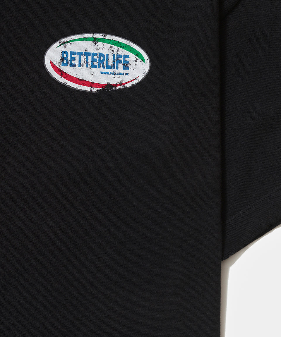 Better Life T-shirt - Vintage Black