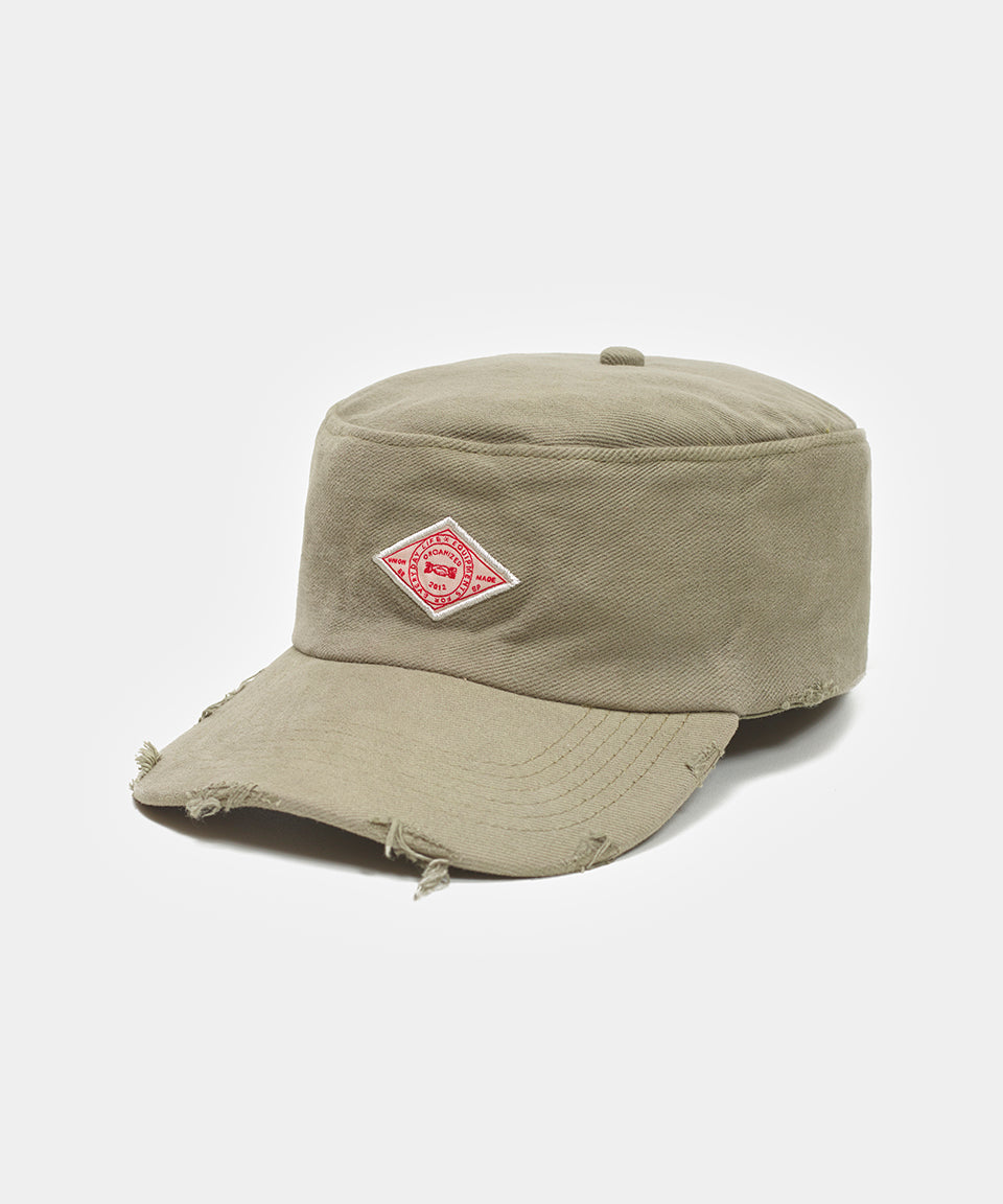 Piet Cap Distressed - Green