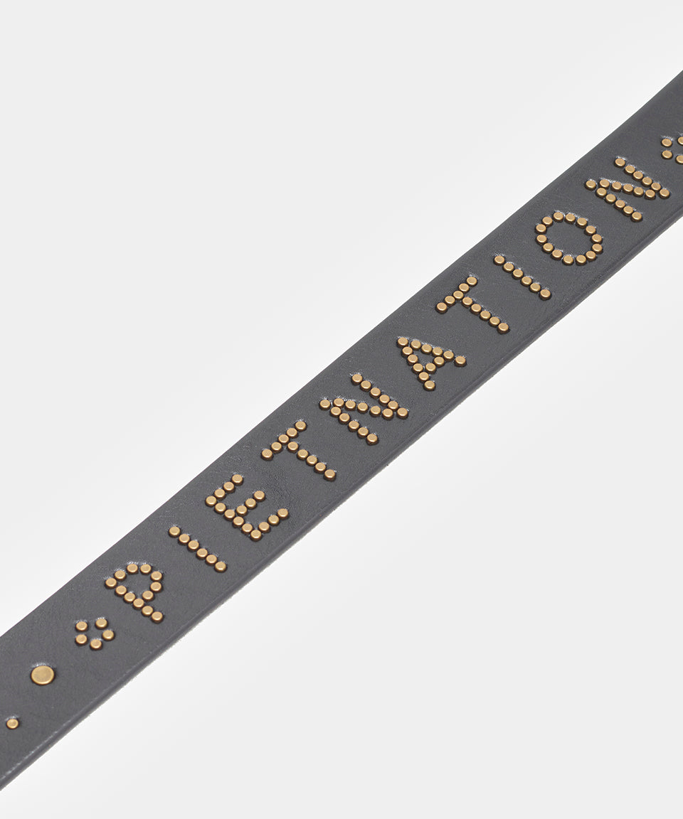 PIET Nation Studded Belt - Black
