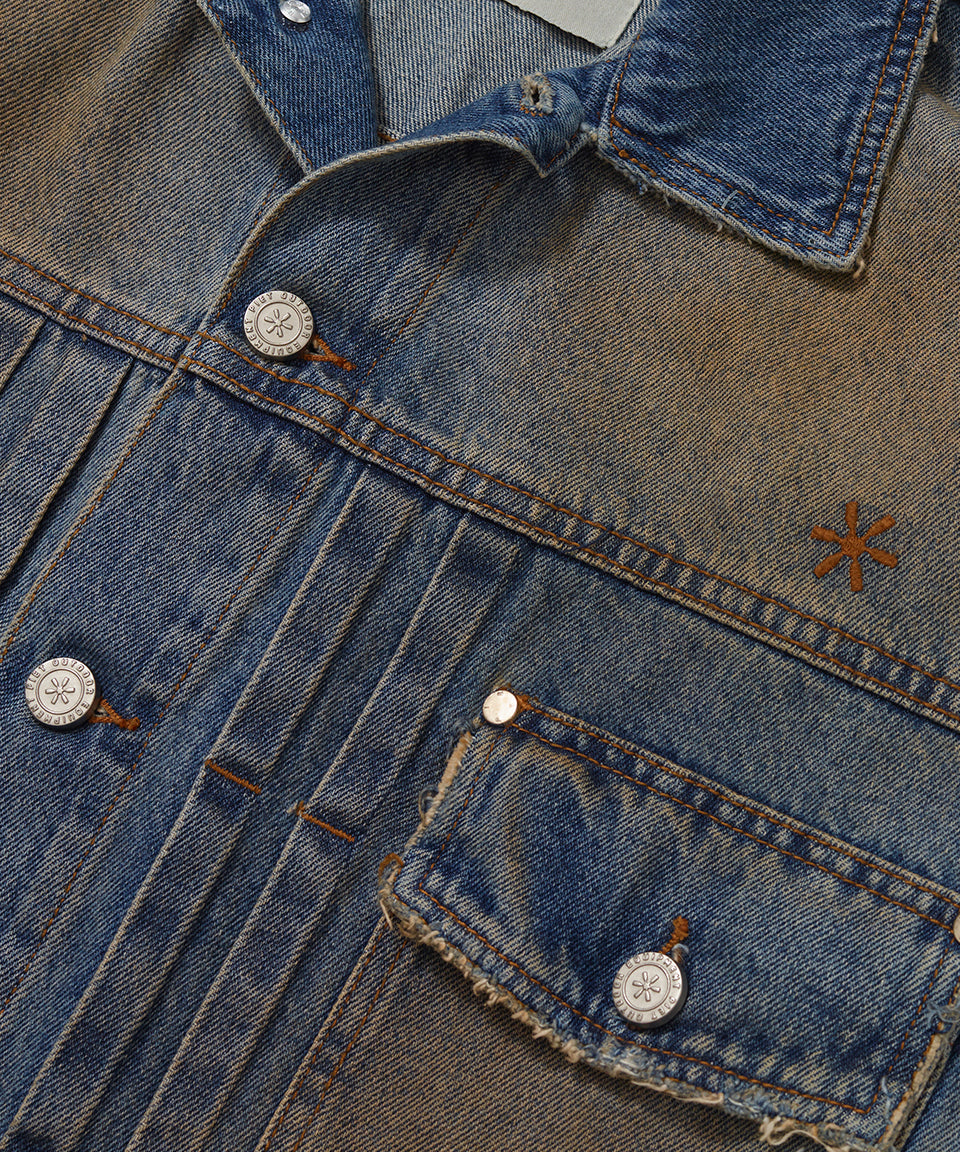 Dirty Denim Jacket – Piet International