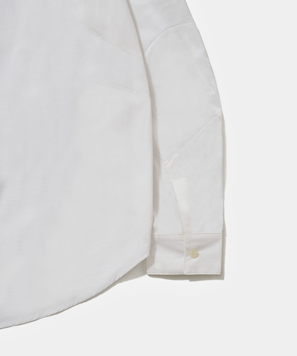Louva-Deus Poplin Shirt - Off White