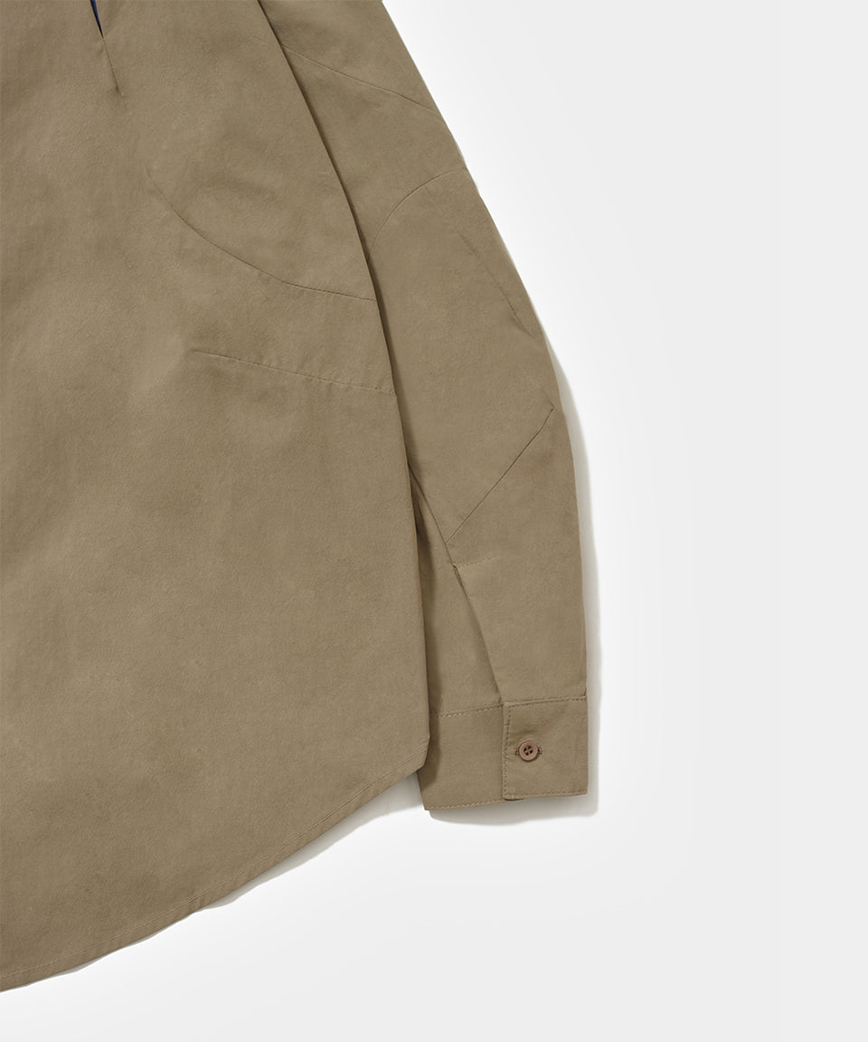 Louva-Deus Poplin Shirt - Khaki