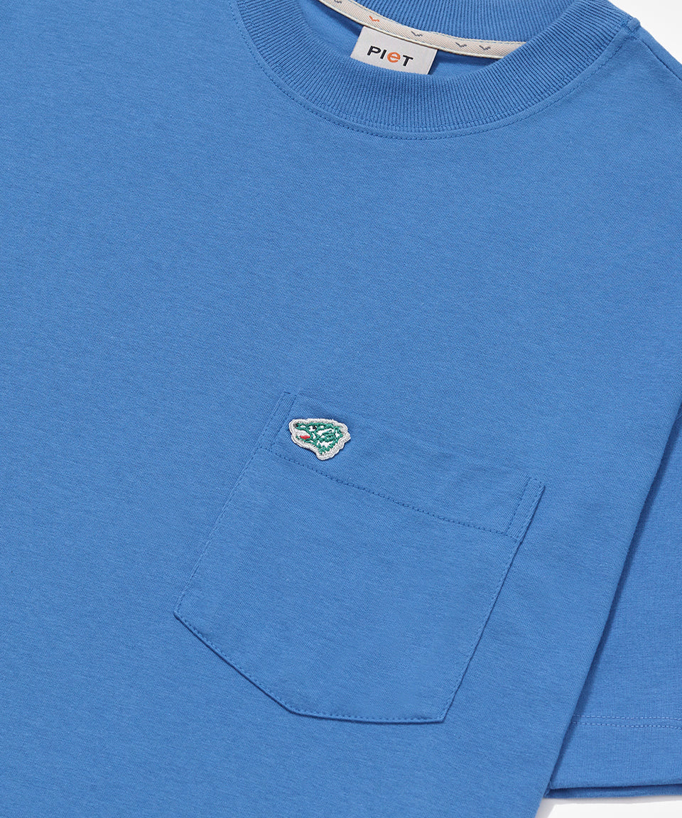 Pocket Tee - Lake Blue