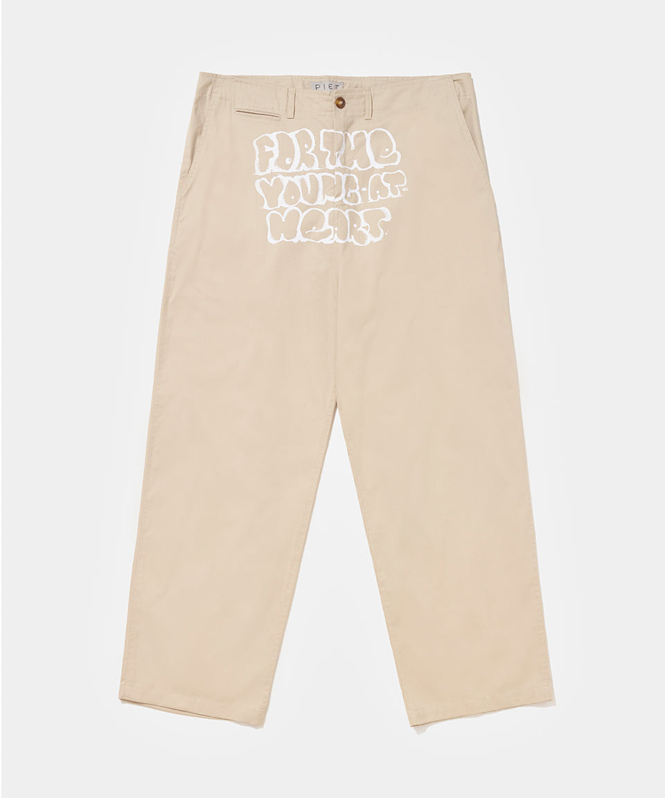 Weekend Life Oversized Chino Trousers
