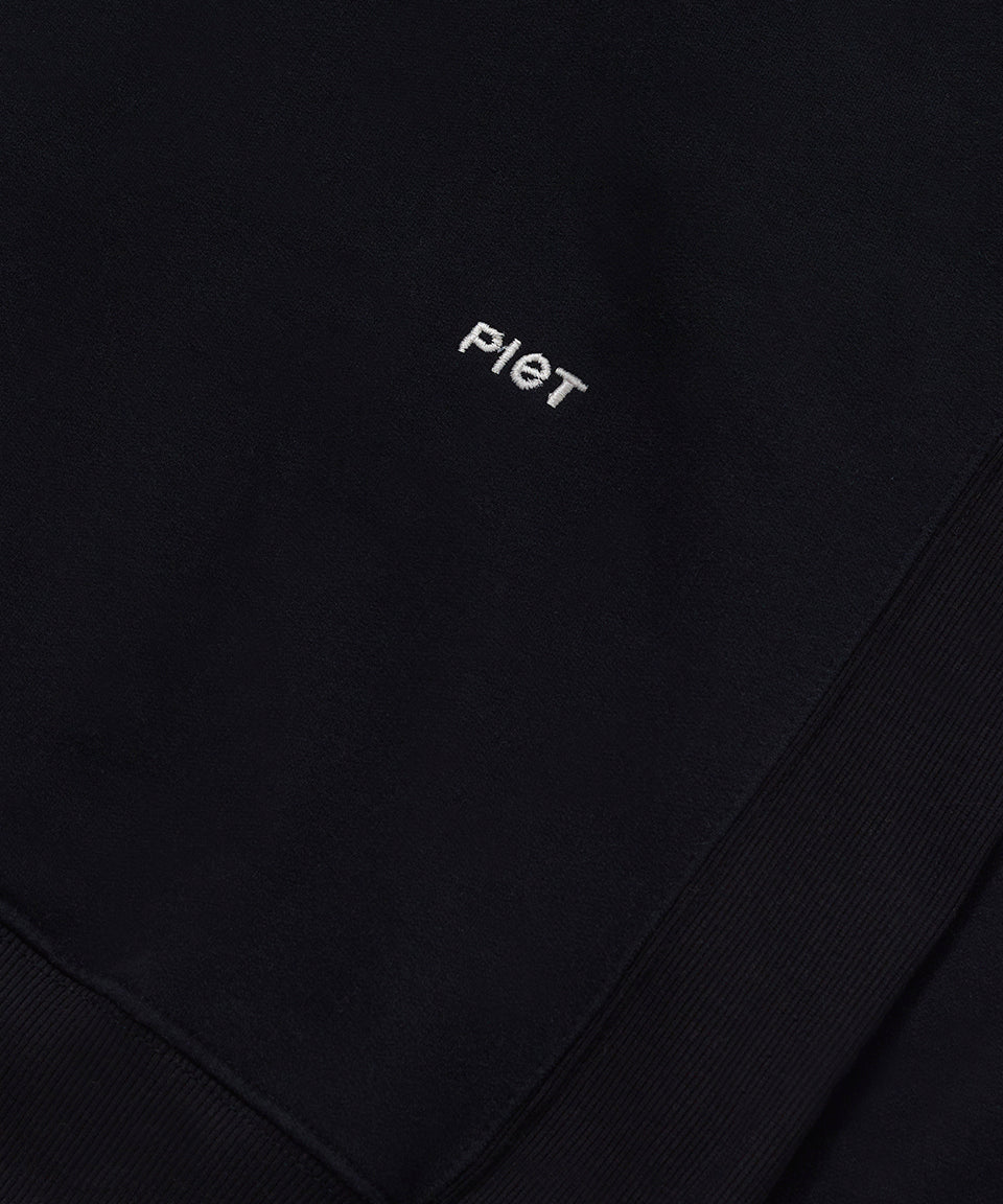 Classic Zipped Hoodie - Black