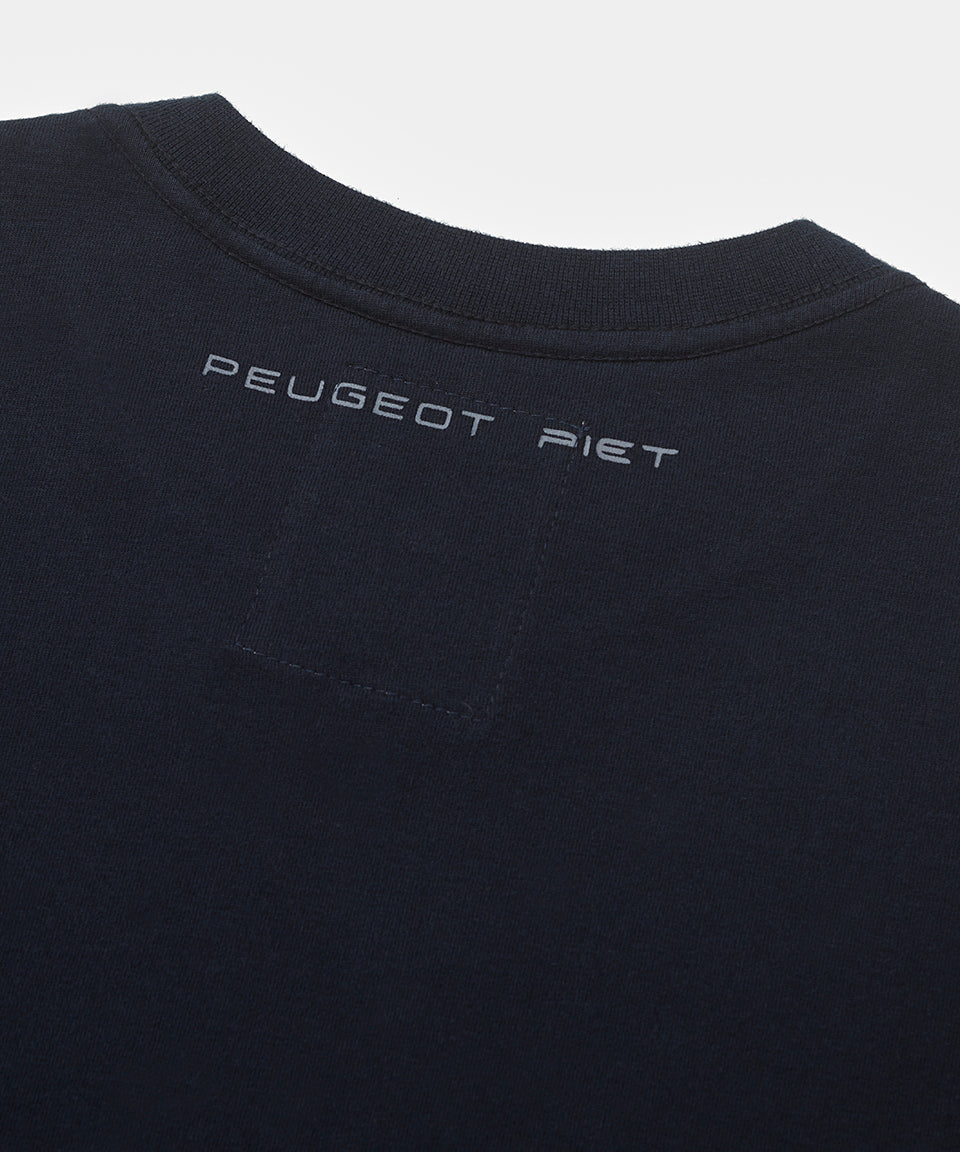 Piet + Peugeot Lion T-Shirt - Navy