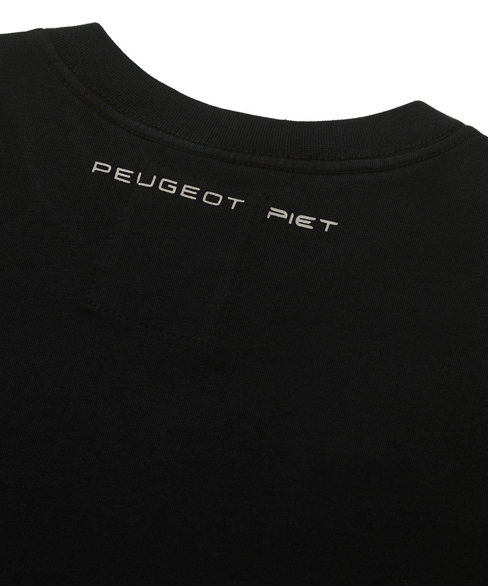 Piet + Peugeot Lion T-Shirt - Black